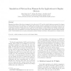 Simulation of photons from plasmas for the applications to display devices