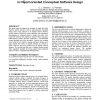 Single and multi-objective genetic operators in object-oriented conceptual software design
