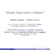 Situated tuple centres in ReSpecT