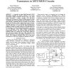 Sizing and placement of charge recycling transistors in MTCMOS circuits