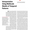 Sketch Interpretation Using Multiscale Models of Temporal Patterns