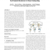SLA-tree: a framework for efficiently supporting SLA-based decisions in cloud computing