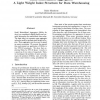 Small Materialized Aggregates: A Light Weight Index Structure for Data Warehousing