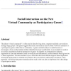 Social Interaction on the Net: Virtual Community as Participatory