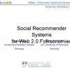 Social recommender systems for web 2.0 folksonomies