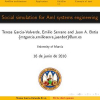 Social Simulation for AmI Systems Engineering