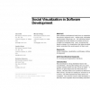 Social visualization in software development