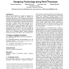 Socio-technical walkthrough: designing technology along work processes