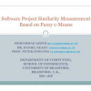 Software Project Similarity Measurement Based on Fuzzy C-Means