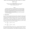 Sojourn time distributions in the queue defined by a general QBD process