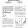 Solving constrained multi-objective problems by objective space analysis