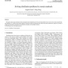 Solving distillation problems by terrain methods