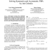 Solving Symmetric and Asymmetric TSPs by Ant Colonies