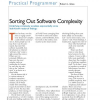 Sorting out software complexity