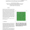 Spatial pattern growth and emergent animat segregation