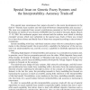 Special Issue on Genetic Fuzzy Systems and the Interpretability-Accuracy Trade-off