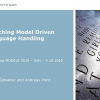 Specification of modelling languages in a flexible meta-model architecture