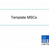 Specifying and Verifying Partial Order Properties Using Template MSCs