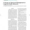 Spectrum Management in Cognitive Radio Networks