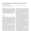 Spike timing dependent synaptic plasticity in biological systems