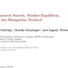 Sponsored Search, Market Equilibria, and the Hungarian Method