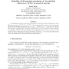 Stability of Kronecker Products of Irreducible Characters of the Symmetric Group