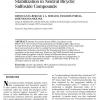 Stabilization in neutral bicyclic sulfoxide compounds