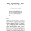 Stages of Ethical Development in Artificial General Intelligence Systems