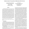 Statistical Analysis of Connectivity in Unidirectional Ad Hoc Networks