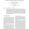 Statistical analysis of second-order relations of 3D structures