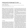 Statistical model of the hippocampal CA3 region