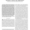 Statistical Thermal Profile Considering Process Variations: Analysis and Applications