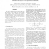 Statistical timing analysis with path reconvergence and spatial correlations