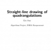 Straight-Line Drawing of Quadrangulations