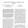 Structural In-Field Diagnosis for Random Logic Circuits