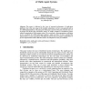 Structural Performance Evaluation of Multi-Agent Systems