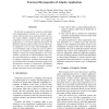 Structured decomposition of adaptive applications