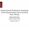 Student Groups Modeling by Integrating Cluster Representation and Association Rules Mining