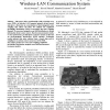 Study of Electromagnetic Noise Coupling in Wireless-LAN Communication System