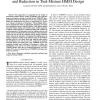 Substate tying with combined parameter training and reduction in tied-mixture HMM design