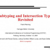 Subtyping and intersection types revisited
