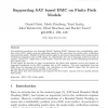 Supporting SAT based BMC on Finite Path Models