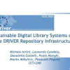 Sustainable Digital Library Systems over the DRIVER Repository Infrastructure