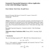 Symmetric Exponential Integrators with an Application to the Cubic Schr&ouml;dinger Equation