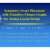 Symmetry-aware placement with transitive closure graphs for analog layout design