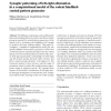 Synaptic patterning of left-right alternation in a computational model of the rodent hindlimb central pattern generator