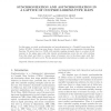 Synchronization and Asynchronization in a Lattice of Coupled Lorenz-Type Maps