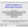 Synchronization of multi-agent systems
