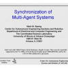 Synchronization of multi-agent systems