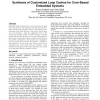 Synthesis of customized loop caches for core-based embedded systems